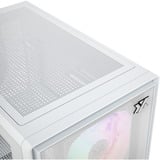 XYZ PC Gear Atom midi tower behuizing Wit | 2x USB-A | 1x USB-C | Tempered Glass