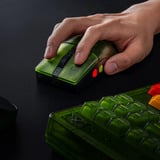 8BitDo Xbox Bundel, desktopset Groen, US lay-out, Kailh Box Jellyfish X, TKL, ABS keycaps, 50 - 26000 DPI, Bluetooth / USB-C / 2.4 GHz