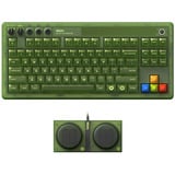 8BitDo Xbox Bundel draadloze desktopset Groen, US lay-out (QWERTY), Kailh Box Jellyfish X, 80% (TKL)	, ABS keycaps, 50 - 26000 DPI, Bluetooth | USB-C | 2.4 GHz