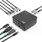 ACT Connectivity Universeel USB-C Dockingstation 4K Zwart