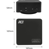 ACT Connectivity Universeel USB-C Dockingstation 4K Zwart