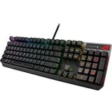 ASUS ROG Strix Scope RX RGB gaming toetsenbord Zwart, US lay-out (QWERTY), 100%, ROG RX RED Optical