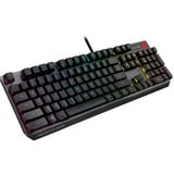 ASUS ROG Strix Scope RX RGB gaming toetsenbord Zwart, US lay-out (QWERTY), 100%, ROG RX RED Optical