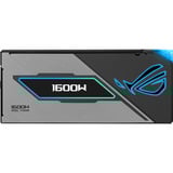 ASUS ROG THOR 1600W Titanium III voeding  Zwart, 2x 12V-2x6, 4x PCIe, Kabelmanagement