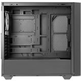Chieftec Hunter 3 midi tower behuizing Zwart | 2x USB-A | 1x USB-C | RGB | Tempered Glass