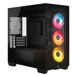 Corsair 2800X RS-R ARGB mini tower behuizing Zwart | 1x USB-A | 1x USB-C | Tempered Glass