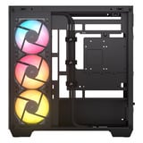 Corsair 2800X RS-R ARGB mini tower behuizing Zwart | 1x USB-A | 1x USB-C | Tempered Glass