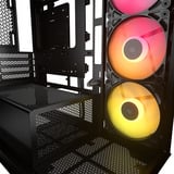 Corsair 2800X RS-R ARGB mini tower behuizing Zwart | 1x USB-A | 1x USB-C | Tempered Glass