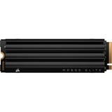 Corsair MP600 ELITE HS 1 TB SSD Zwart, CSSD-F1000GBMP600EHS, PCIe Gen 4.0 x4, NVMe 1.4, M.2 2280