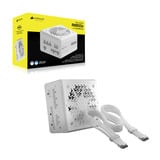 Corsair RM850e (2026) modulaire 850 watt voeding  Wit, 1x 12V-2x6, 3x PCIe, ATX 3.1, ThermalProtect 12V-2x6