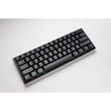 Ducky One 3 Classic Mini RGB mechanisch toetsenbord Zwart, US lay-out (QWERTY), Cherry MX Silent Red, 60%, RGB led, Double-shot PBT, Hot-swappable, QUACK Mechanics