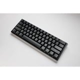 Ducky One 3 Classic Mini RGB mechanisch toetsenbord Zwart, US lay-out (QWERTY), Cherry MX Silent Red, 60%, RGB led, Double-shot PBT, Hot-swappable, QUACK Mechanics
