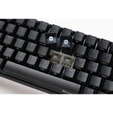 Ducky One 3 Classic Mini RGB mechanisch toetsenbord Zwart, US lay-out (QWERTY), Cherry MX Silent Red, 60%, RGB led, Double-shot PBT, Hot-swappable, QUACK Mechanics