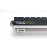 Ducky One 3 Classic Mini RGB mechanisch toetsenbord Zwart, US lay-out (QWERTY), Cherry MX Silent Red, 60%, RGB led, Double-shot PBT, Hot-swappable, QUACK Mechanics