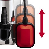EINHELL Vuilwaterpomp GC-DP 9035 N dompel- en drukpompen Rood/roestvrij staal, 900 Watt