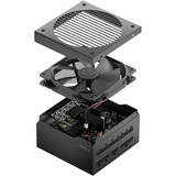 Fractal Design Ion Gold 550W voeding  Zwart, 2x PCIe, Kabel-management