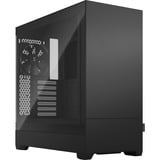 Fractal Design Pop Silent Black TG Clear Tint midi tower behuizing Zwart | 2x USB-A | Tempered Glass