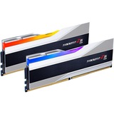G.Skill 32 GB DDR5-6600 Kit werkgeheugen Zilver, F5-6600J3440G16GX2-TZ5RS, Trident Z5 RGB, XMP