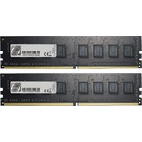G.Skill 64 GB DDR4-2666 Kit werkgeheugen Zwart, F4-2666C19D-64GNT, Value, XMP