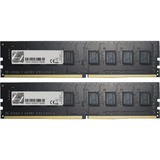 G.Skill 64 GB DDR4-2666 Kit werkgeheugen Zwart, F4-2666C19D-64GNT, Value, XMP