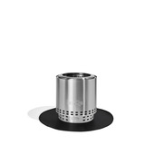 HerQs Grounder Cozy & Blaze Heat Mat Zwart, Ø 70 cm