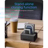 ICY BOX ICY Box IB-1233CL-CR dockingstation Zwart