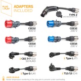 Juice Technology JUICE BOOSTER 3 air Master traveller set laadpaal antraciet/zwart, WLAN, BT