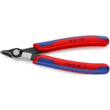 KNIPEX Electronic Super Knips 78 41 125 elektronica-tang Rood/blauw