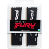 Kingston FURY 16 GB DDR5-6000 Kit werkgeheugen Zwart, KF560C30BBEAK2-16, Fury Beast RGB, XMP, EXPO