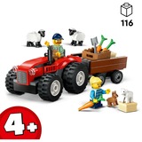 LEGO City - Rode tractor met aanhanger en schapen Constructiespeelgoed 60461