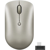 Lenovo 540 USB-C Wireless Compact Mouse Zilver, 800 - 2400 DPI