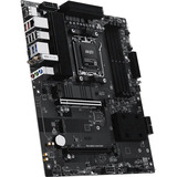 MSI  socket AM5 moederbord Zwart/zilver