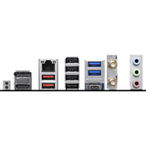MSI  socket AM5 moederbord Zwart/zilver