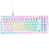 NZXT Function Elite MiniTKL, gaming toetsenbord Wit, US lay-out, NZXT Swift, NZXT Swift, 80%, Hot-swappable