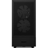 NZXT H5 Flow RGB All Black midi tower behuizing Zwart (mat) | 1x USB-A | 1x USB-C | RGB | Window