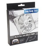 Scythe Kaze Flex 120 White PWM case fan Wit, PWM-aansluiting, KF1225FD12W-P