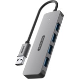 Sitecom USB-A naar 4x USB-A Hub usb-hub Grijs