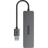 Sitecom USB-A naar 4x USB-A Hub usb-hub Grijs