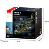 Sluban ModelBricks - AH-64D Apache Longbow aanvalshelikopter Constructiespeelgoed Schaal 1:35