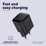 Trust Maxo USB-C GaN Oplader 65W - Ultracompact Zwart, Power Delivery