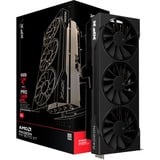 XFX Radeon RX 9070 XT Swift grafische kaart Zwart, RDNA4, GDDR6, 3x DisplayPort, 1x HDMI 2.1