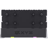 XYZ PC Gear Thermax 4 cpu-koeler Zwart, ARGB, PWM