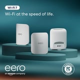 eero Pro 7 mesh wifi router, 3 stuks mesh router Wit