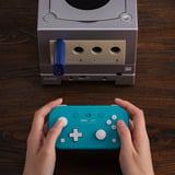 8BitDo 8BitDo Retro Receiver for Nintendo Gamecube bluetooth adapter Blauw