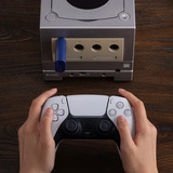 8BitDo 8BitDo Retro Receiver for Nintendo Gamecube bluetooth adapter Blauw