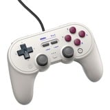 8BitDo Pro 2 Wired G Classic gamepad Grijs, Pc, Nintendo Switch