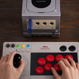 8BitDo Retro Receiver for Nintendo Gamecube bluetooth adapter Blauw, Bluetooth LE
