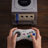 8BitDo Retro Receiver for Nintendo Gamecube bluetooth adapter Blauw, Bluetooth LE