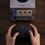 8BitDo Retro Receiver for Nintendo Gamecube bluetooth adapter Blauw, Bluetooth LE