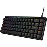 ASUS ROG Falchion ACE HFX RGB gaming toetsenbord Zwart, US lay-out (QWERTY), ROG HFX, 65%, RGB leds, PBT Double-shot